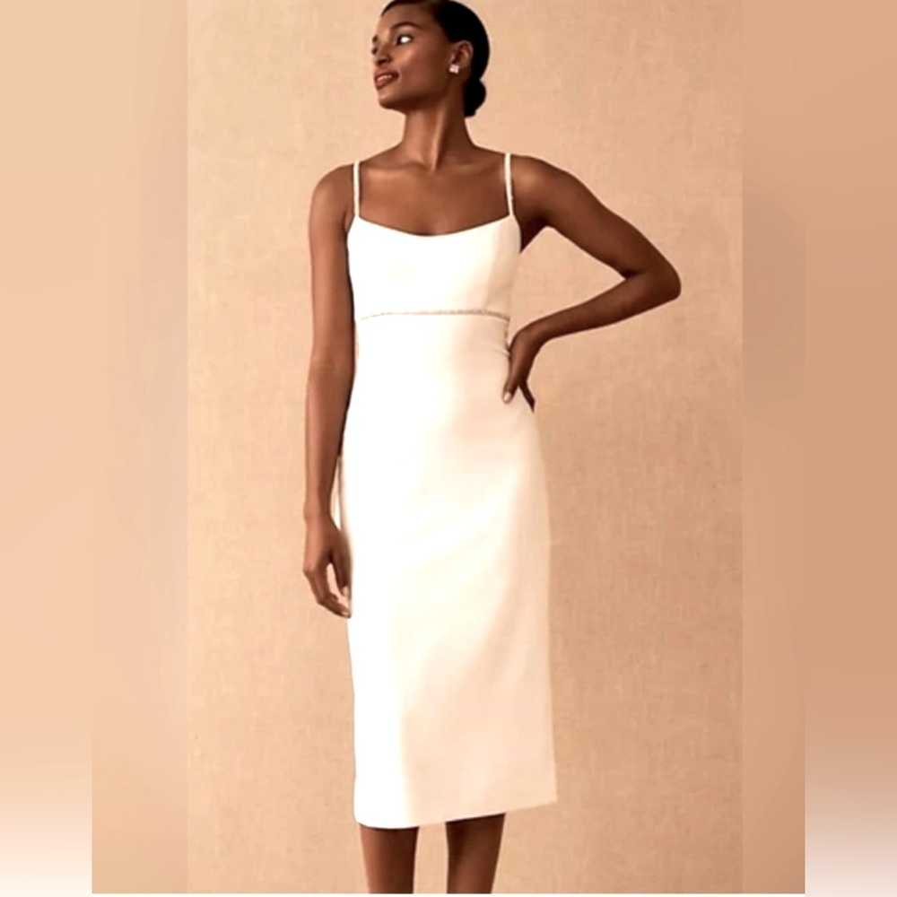 Sachin & Babi x BHLDN Ivory Kinzie Dress, NWT size 2